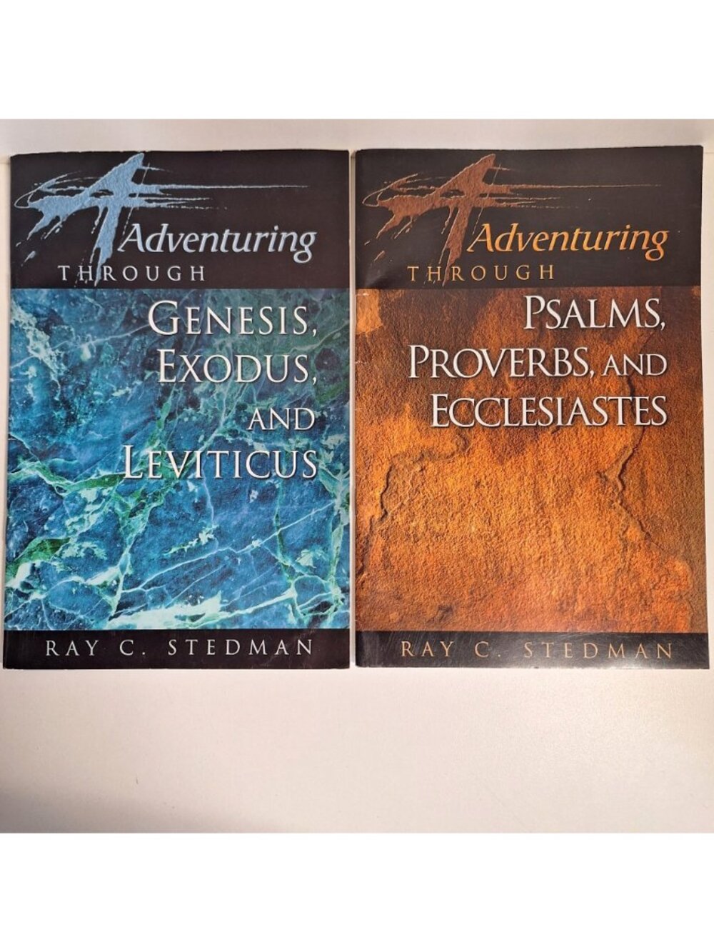 Adventuring Through Bible Ray Stedman Ephesians Genesis Proverbs Roman 4 RBC Lot - Picture 2 of 7